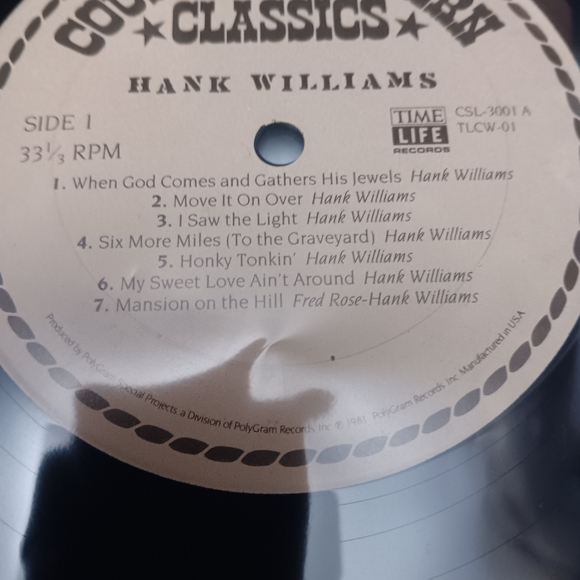 VTG. Hank Williams Country & Western Box Set (3) Time/Life - Picture 2 of 11